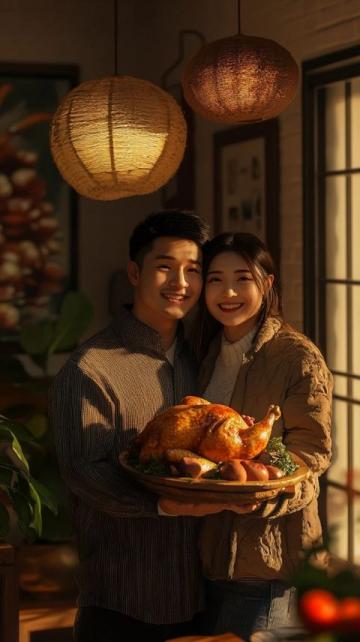 廣西網(wǎng)紅搭檔：年齡與身高的差異，六年默契合作的美食之旅