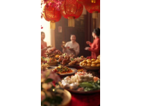過年時(shí)節(jié)，團(tuán)圓夜里的那一桌豐盛年夜飯