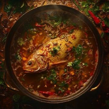 周口淮陽(yáng)的小焦魚(yú)湯，不一樣的魚(yú)鮮風(fēng)味