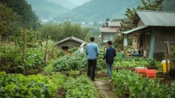 雷聲隱隱，微雨山前，狗吠村落中，雞鳴農(nóng)舍間，好一個(gè)涼爽的周日，來(lái)新安游蘇園吧！