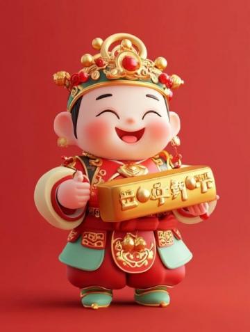 大年初五大家都迎財(cái)神了嗎，大年初五，俗稱破五，是個(gè)迎福納祥的好日子,今天