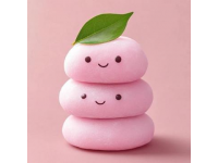 蔓越莓綠豆糕，內(nèi)餡豐厚，香滑細(xì)膩，Q彈美味！