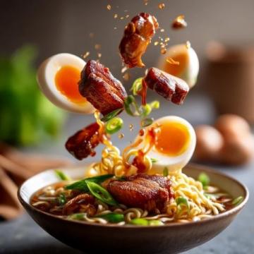 閬中牛肉面是中國四川省閬中市的一道傳統(tǒng)特色美食，以其獨特的風(fēng)味和制作工藝聞名