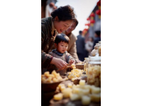 伊春泓江市場(chǎng)的東門，有一家回民菜的小盤菜做的非常的便宜，實(shí)惠，還可口,前天中午