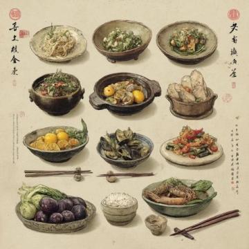 美食推薦：麻辣香汁撈仔鵝、京醬素肉絲、泡筍煮黃臘丁制作方法