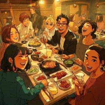 醉翁之意不在酒，一席中韓美食盛宴