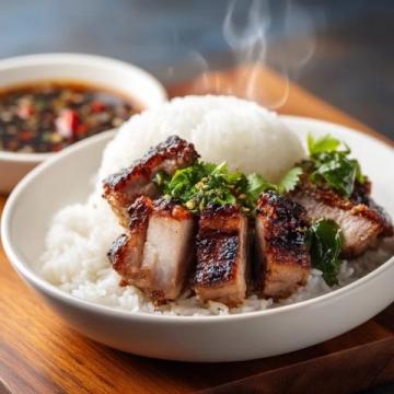 一碗豬腳飯帶我走進(jìn)了這座城市，恩平山頂夜景我為了一碗豬腳飯來到這座城市