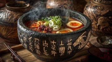 盛滿水汽的碗里的肉片是如此誘人。