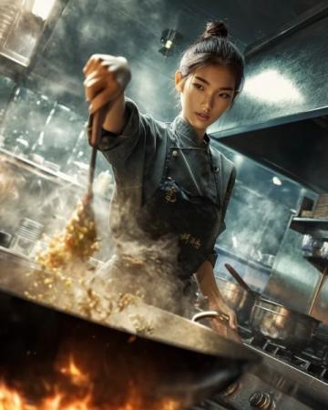 河南開封面館師傅絕技:一米大刀切出細(xì)如絲面的傳統(tǒng)美食傳奇
