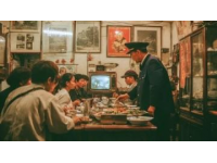 平頂山寶豐店：羊肉沖湯，每碗七次底, 顧客排隊(duì)等吃