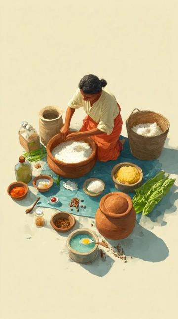 印度母親為女兒精心制作特別餐點(diǎn)展現(xiàn)深厚母愛