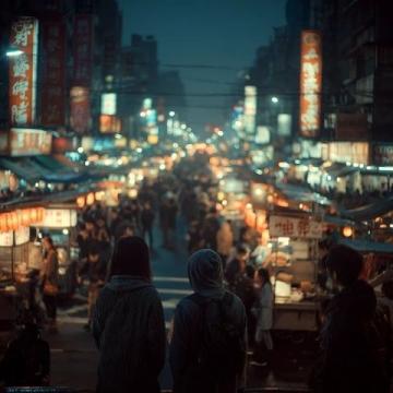 探秘清邁小眾夜市遇見最美大學(xué)生，這里是男生的天堂！