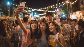 娛樂圈半壁江山齊聚黃渤海鮮宴！