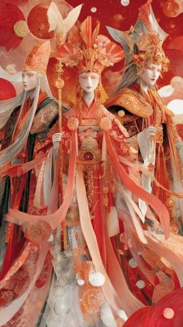 初六迎立春，五姐妹齊聚一堂，金花盛放共歡聚