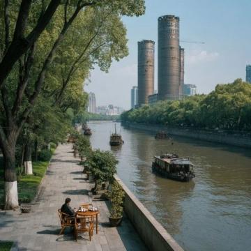 廈門探店|江畔餐廳，鼓浪嶼盡收眼底