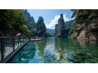 平山清風峽,人少景美，沒有過多雕飾的原生態(tài)山谷。因地勢生態(tài)原因，空氣十分清新