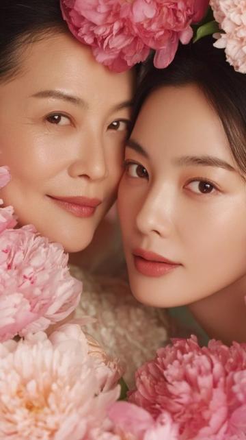 54歲和26歲女兒合照被認成姐妹花，真的把年齡活成了數(shù)字,49歲跟著老公