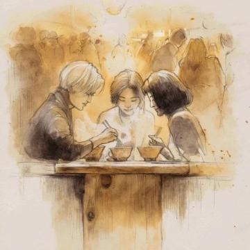 阿丘家早餐詩(shī)韻：品美味香湯，憶鄉(xiāng)愁悠悠