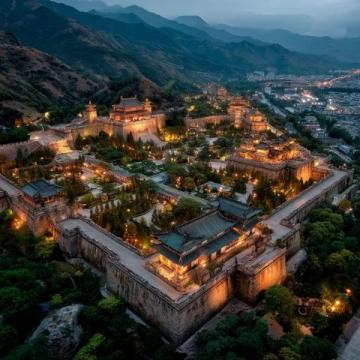 襄陽在襄陽所有景區(qū)里，唐城門票最貴，且分成日場和夜游，如今也免費開放