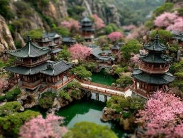 今天去了溧水東廬山觀音寺，傅家邊賞梅，太值了！關(guān)鍵免票，免票！機(jī)智南京旅攻