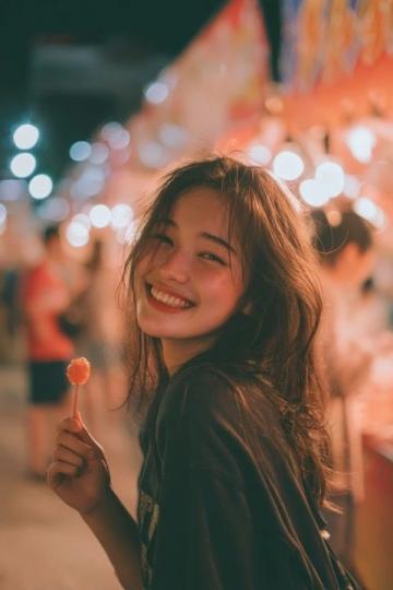 女孩路邊吃炒飯遇到流浪漢，她的反應溫暖人心