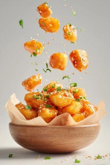 西藍(lán)花炒蝦球超級美味！