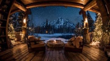 夜幕下的雪野湖：燒烤紅酒配煙花的美妙夜晚體驗(yàn)