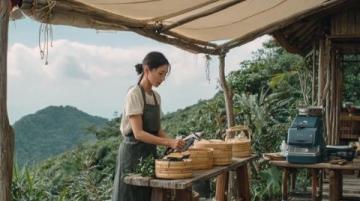 浙江平湖酒店門口擺攤賣菜大廚現(xiàn)場(chǎng)烹飪特色菜肴吸引顧客