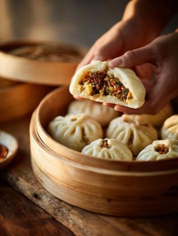 小云美食分享今天給大家分享一種家常餡餅的做法，薄皮大餡，非常好吃