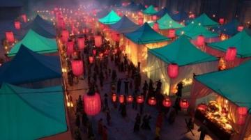 白云廣場夜市盛大開業(yè)，美食狂歡，必打卡的網(wǎng)紅地標！