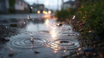 雨水帶來涼爽天氣，適合外出逛街