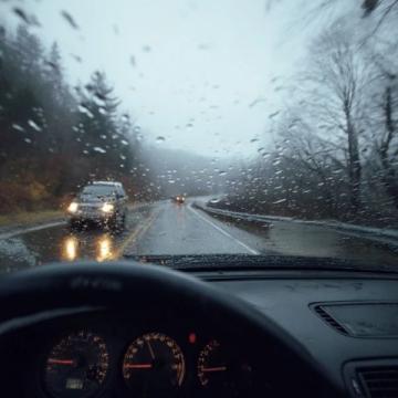 雨天安全行駛指南：降低車速、控好距離、亮尾燈