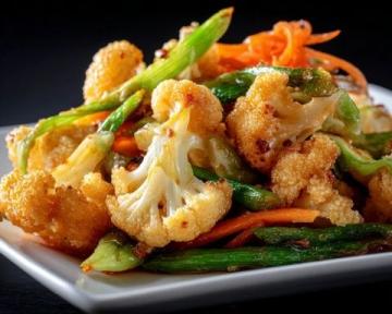西藍(lán)花炒蝦球超級美味！