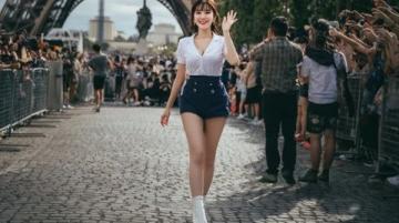離了個大譜！近日，一女孩來到法國巴黎旅游，結(jié)果在景點(diǎn)旁竟然看到了煎餅果子