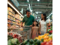 晚市購(gòu)物驚喜：帶娃散步偶遇“天仙配”促銷，蔬菜肉品超值優(yōu)惠