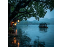 今天，我從杭州西湖旅游，專門乘車到河坊街素滿香素食自助餐店就餐