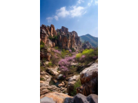 北帝山風(fēng)光秀麗，盡顯自然奇觀。
