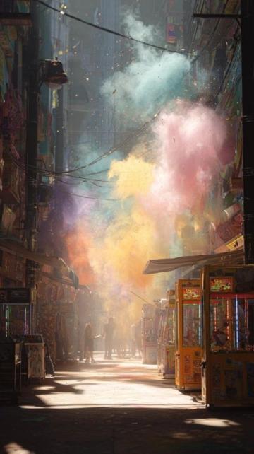 早市里的濃濃人間煙火氣