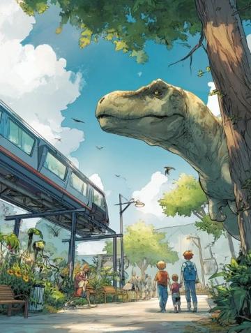 深圳青青世界:探索熱帶雨林與恐龍模型的奇幻之旅