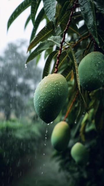 今年云南雨水多，水果豐收吃不完