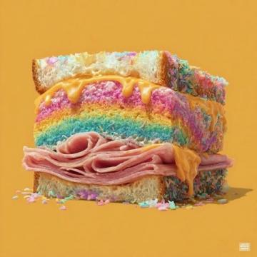 孩子制作出驚艷的美式三明治，令人垂涎欲滴!