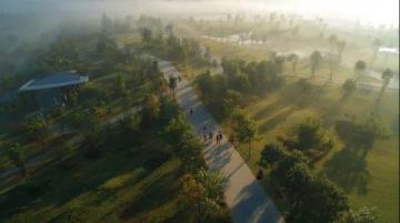 藏不住啦！北京周末新聚點通州綠心公園