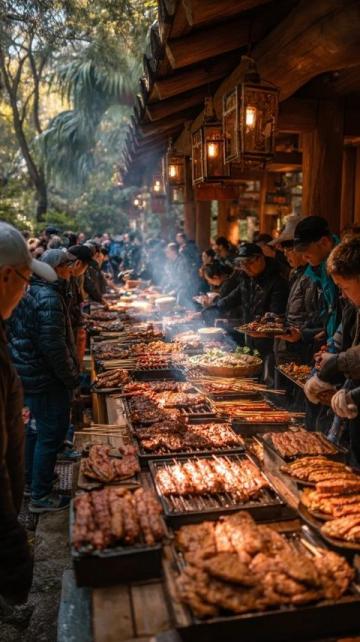 重慶大渡口好吃街人氣漸旺