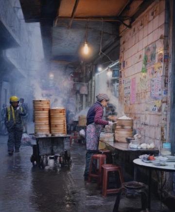 喚醒清晨的溫柔味道，老上海蔥油餅，帶你找回弄堂煙火氣