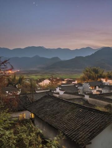 利川大水井古建筑群全景