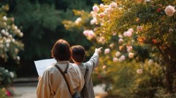 蘇州東沙湖公園：春風(fēng)中綻放的花季盛宴