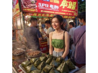 酒泉城區(qū)熱鬧夜色 燒烤美食節(jié)效果有限