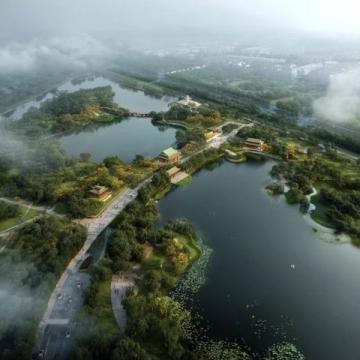 早就聽聞東莞麻涌的華陽湖濕地公園美不勝收，終于在這個周末，我開著我的16款軒逸