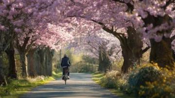 騎車去春游，公園推薦,騎車野餐是我認(rèn)為度過春天最慵懶的方式了