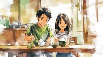 姐弟戀的美好：憂憂請姐姐吃自助餐，共享簡單而溫馨的快樂時光